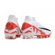 Nike Zoom Mercurial Superfly 9 Elite AG White Bright Crimson Black