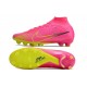 Nike Zoom Mercurial Superfly 9 Elite AG Pink Yellow