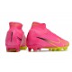 Nike Zoom Mercurial Superfly 9 Elite AG Pink Yellow