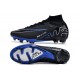 Nike Zoom Mercurial Superfly 9 Elite AG Black Chrome Hyper Royal