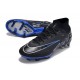 Nike Zoom Mercurial Superfly 9 Elite AG Black Chrome Hyper Royal