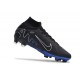 Nike Zoom Mercurial Superfly 9 Elite AG Black Chrome Hyper Royal