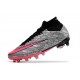 Nike Zoom Mercurial Superfly 9 Elite XXV AG Metallic Silver Hyper Pink Black