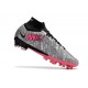 Nike Zoom Mercurial Superfly 9 Elite XXV AG Metallic Silver Hyper Pink Black