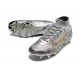 Nike Zoom Mercurial Superfly 9 Elite AG Metallic Silver Gold