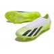 adidas X Crazyfast .1 Laceless FG Crazyrush - White Core Black Lucid Lemon