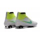 2016 New Soccer Shoes - Nike Magista Obra FG White Volt Green Black
