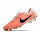 Nike Tiempo Legend 10 Elite FG Cleats NU Guava Ice Black Total Orange