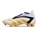 adidas 2023 Predator Accuracy+ FG White Gold Black