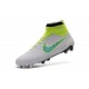 2016 New Soccer Shoes - Nike Magista Obra FG White Volt Green Black