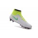 2016 New Soccer Shoes - Nike Magista Obra FG White Volt Green Black