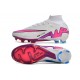 Nike Air Zoom Mercurial Superfly 9 Elite FG White Pink Blue