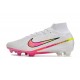 Nike Air Zoom Mercurial Superfly 9 Elite FG White Pink