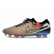 Nike Tiempo Legend 10 Elite FG Cleats Golden Touch Mtlc Gold Silk Coin Black