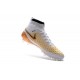 Best Nike Magista Obra FG Shoes For Men White Glod Black