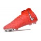 Nike Phantom Luna NU Elite FG Bright Crimson White