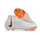 Nike Phantom Luna NU Elite FG White Black Total Orange