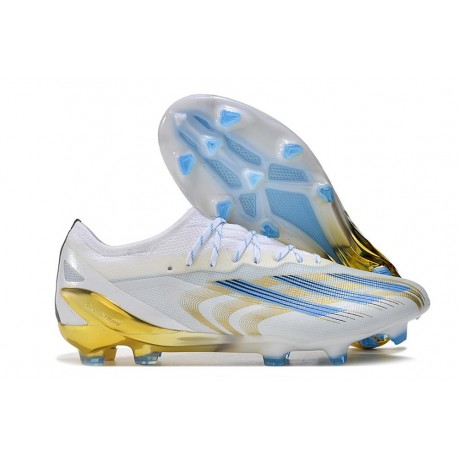 adidas X Crazyfast Messi.1 FG White Blue Gold