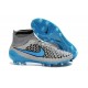 Best Nike Magista Obra FG Shoes For Men Wolf Grey Turquoise Blue Black