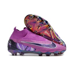 Nike Phantom GX Elite Gripknit DF FG Purple Black