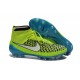 Football Boots For Men Nike Magista Obra FG Volt White Blue Lagoon Black