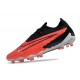 Nike Gripknit Phantom GX Elite FG Bright Crimson Black White