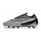 Nike Gripknit Phantom GX Elite FG Grey Black