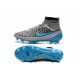 Best Nike Magista Obra FG Shoes For Men Wolf Grey Turquoise Blue Black