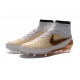 Best Nike Magista Obra FG Shoes For Men White Glod Black