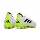 adidas Copa Pure.1 FG Soccer Cleats White Core Black Lucid Lemon