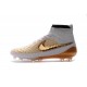 Best Nike Magista Obra FG Shoes For Men White Glod Black