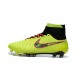 2016 New Soccer Shoes - Nike Magista Obra FG Volt Orange Pink Black