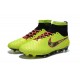 2016 New Soccer Shoes - Nike Magista Obra FG Volt Orange Pink Black