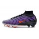 Nike Air Zoom Mercurial Superfly 9 Elite FG TN Purple Black