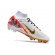 Nike Mercurial Zoom Superfly 9 Elite MR FG White Red Gold