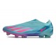 adidas X Crazyfast .1 Laceless Messi X Miami.1 FG Turquosie Pink