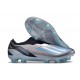 adidas X Crazyfast .1 Laceless FG Silver Met Bliss Blue Core Black