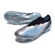 adidas X Crazyfast .1 Laceless FG Silver Met Bliss Blue Core Black