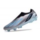 adidas X Crazyfast .1 Laceless FG Silver Met Bliss Blue Core Black