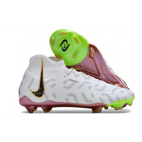 Nike Phantom Luna NU Elite FG X WWC Winner White Black Metallic Gold