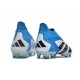 adidas Predator Accuracy+ FG White Blue Black