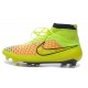 Best Nike Magista Obra FG Shoes For Men Volt Metallic Gold Coin Black Hyper Punch