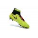 2016 New Soccer Shoes - Nike Magista Obra FG Volt Orange Pink Black