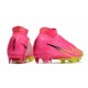 Nike Mercurial Superfly 7 Elite FG Mbappé Rosa -Pink Blast White Black