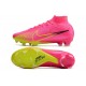 Nike Mercurial Superfly 7 Elite FG Mbappé Rosa -Pink Blast White Black