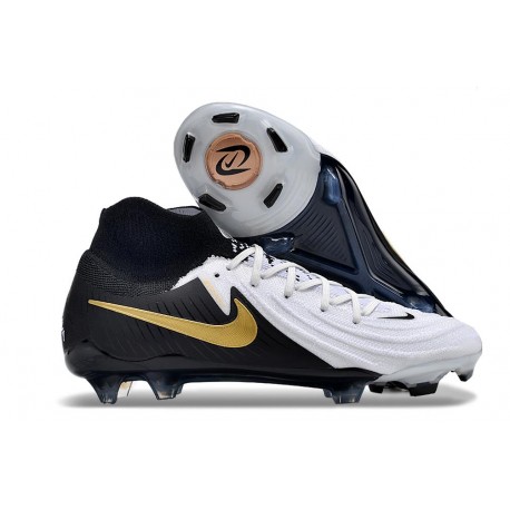 Nike Phantom Luna 2 Elite FG White Black Metallic Gold Coin