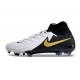 Nike Phantom Luna 2 Elite FG White Black Metallic Gold Coin