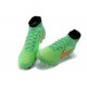 Football Boots For Men Nike Magista Obra FG Poison Green Total Orange Black