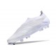 adidas Predator Elite Laceless FG White Silver