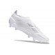 adidas Predator Elite Laceless FG White Silver